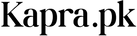 The text 'Kapra.pk' is displayed in a black serif typeface.